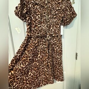 Leopard Print Dress